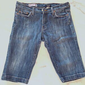 Red Engine Denim Shorts, made in America - Size 29